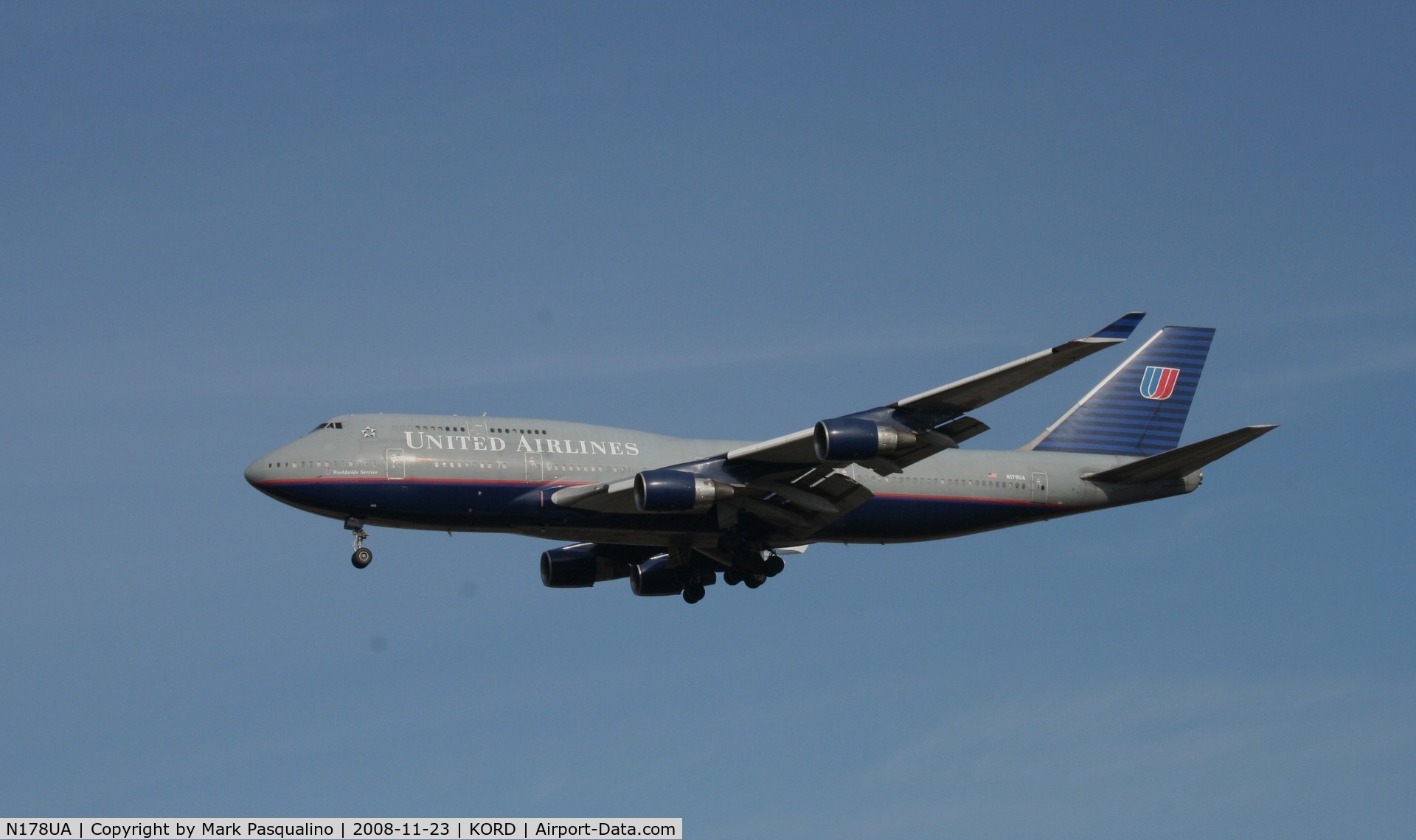 N178UA, 1990 Boeing 747-422 C/N 24385, Boeing 747-400