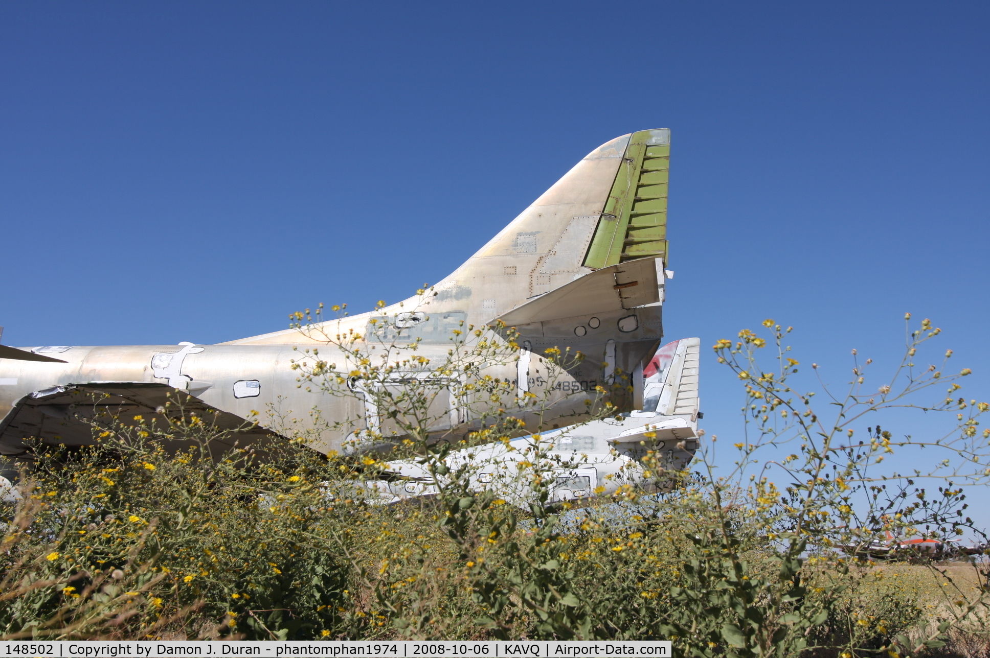 148502, Douglas A-4C Skyhawk C/N 12695, In storage at Marana Airport