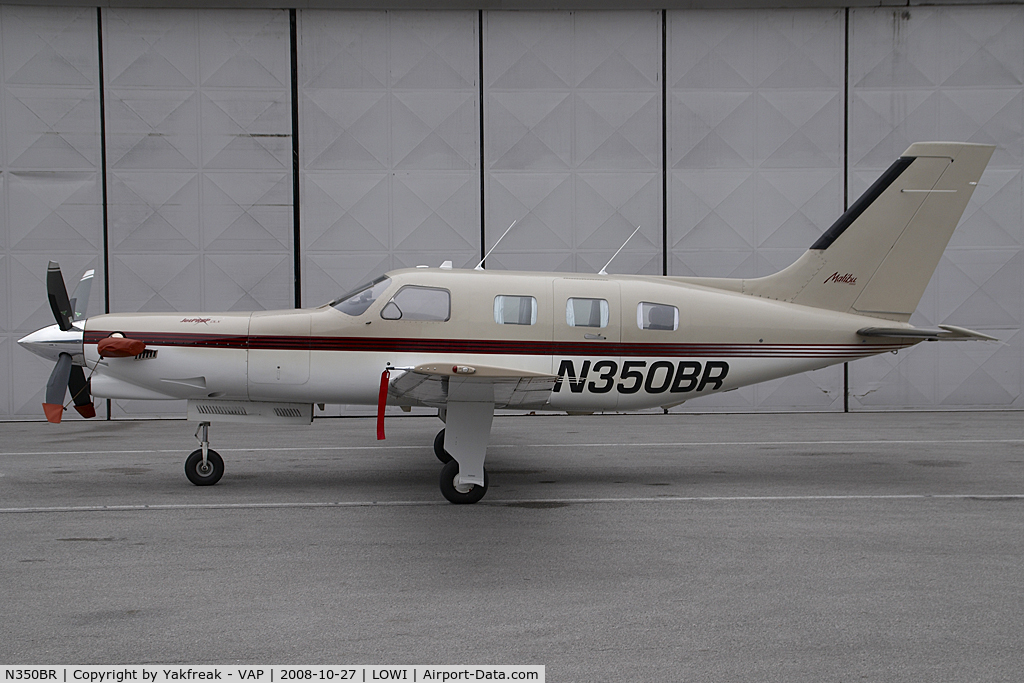 N350BR, 1986 Piper PA-46-310P Malibu C/N 4608001, Piper 46 Malibu
