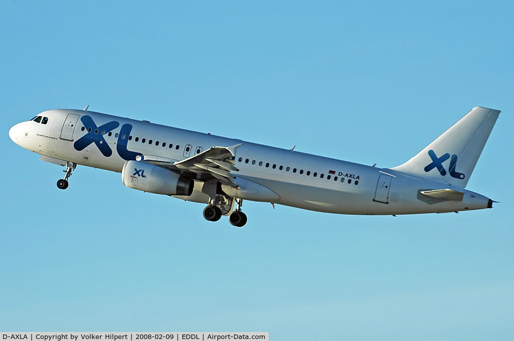 D-AXLA, 2005 Airbus A320-232 C/N 2500, This aircraft crashed in November 2008