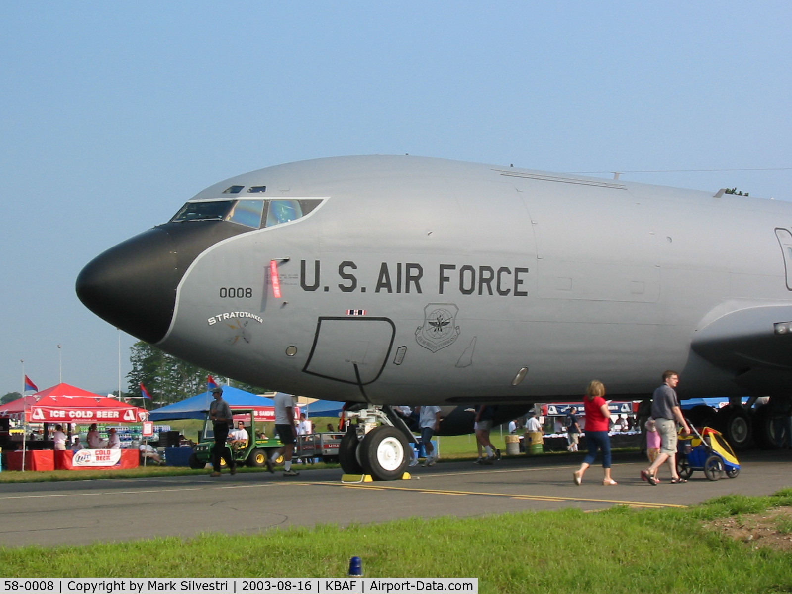 58-0008, 1958 Boeing KC-135R Stratotanker C/N 17753, Barnes Airshow 2003