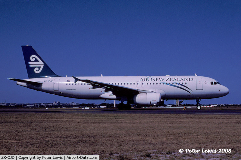 ZK-OJD, 2003 Airbus A320-232 C/N 2130, Air New Zealand Ltd., Auckland