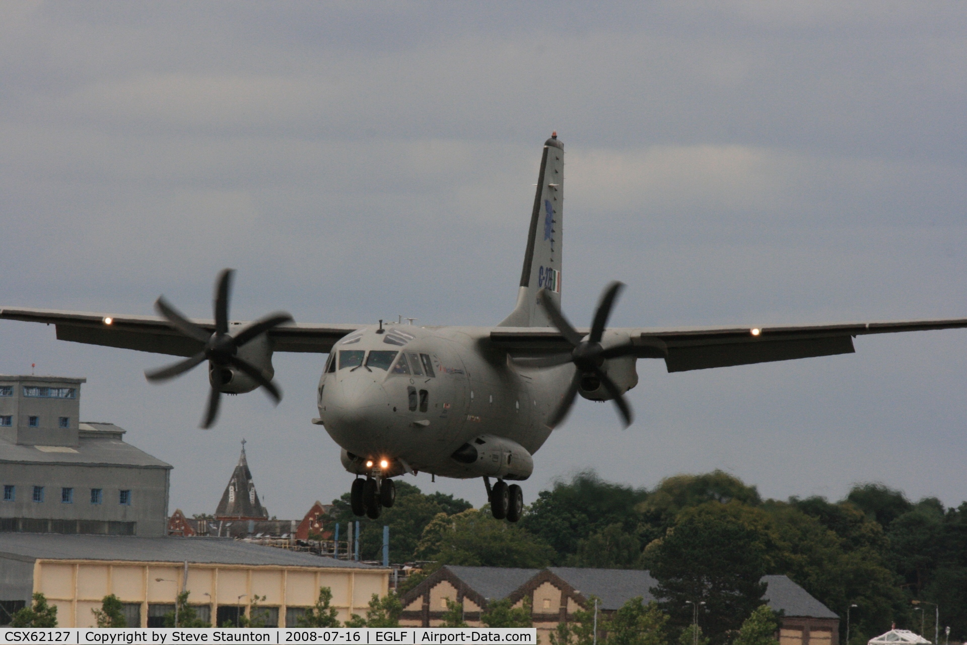 CSX62127, 1980 Alenia C-27J Spartan C/N 4033, Taken at Farnborough Airshow on the Wednesday trade day, 16th July 2009