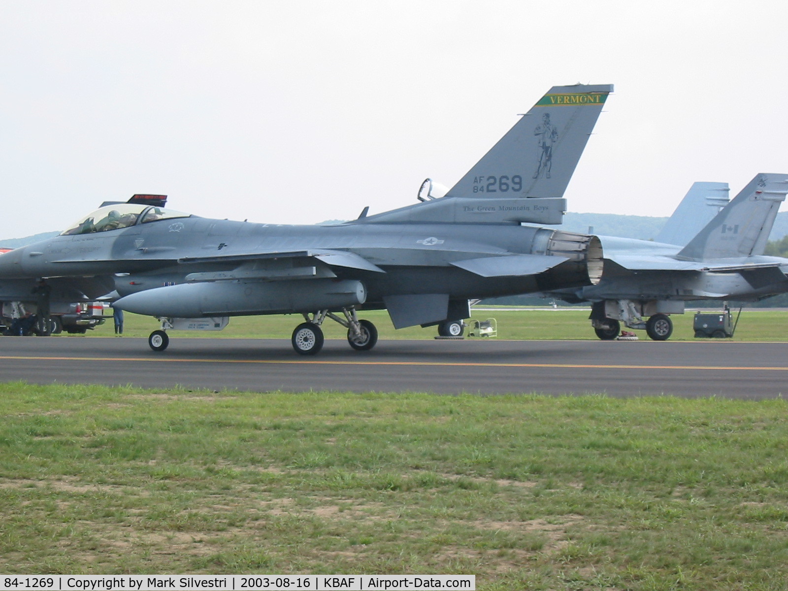 84-1269, General Dynamics F-16C Fighting Falcon C/N 5C-106, Barnes Airshow 2003