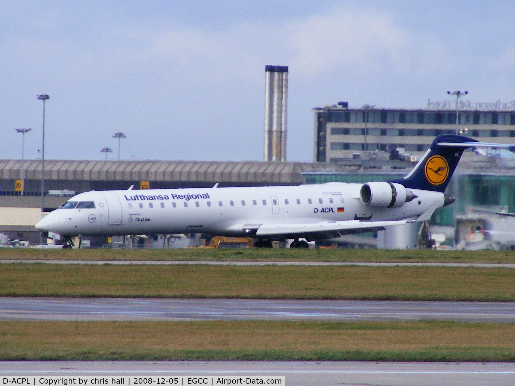 D-ACPL, 2002 Canadair CRJ-701ER (CL-600-2C10) Regional Jet C/N 10076, Lufthansa Regional operated by CityLine