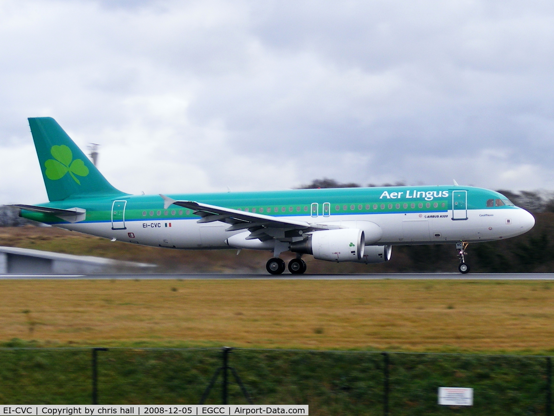 EI-CVC, 2001 Airbus A320-214 C/N 1443, Aer Lingus