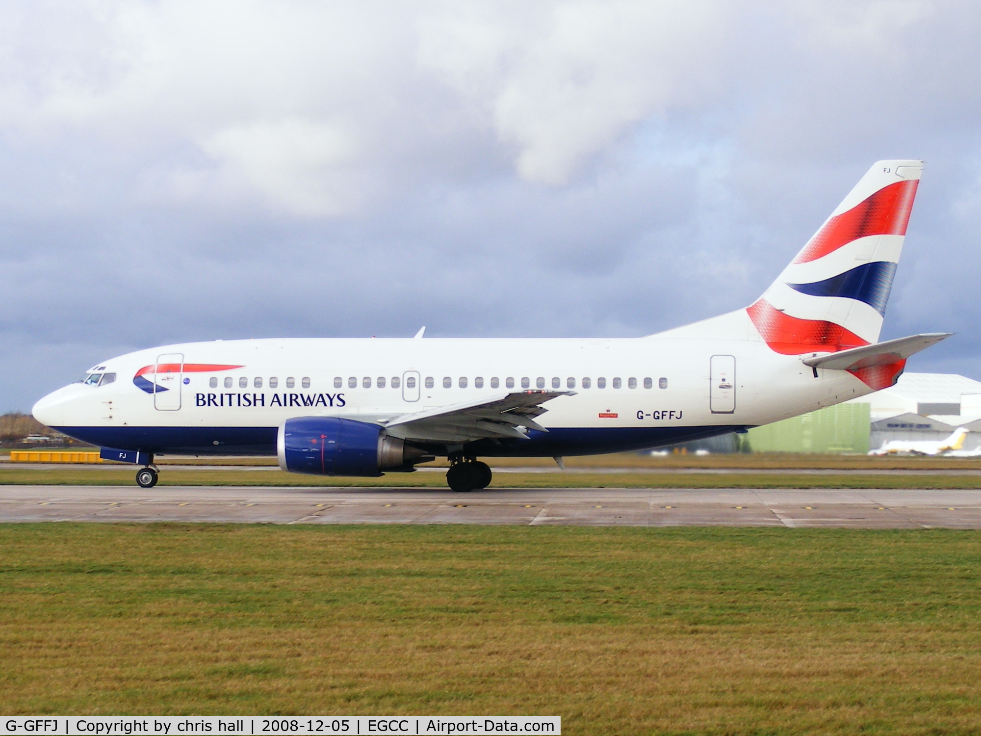 G-GFFJ, 1994 Boeing 737-5H6 C/N 27355, British Airways