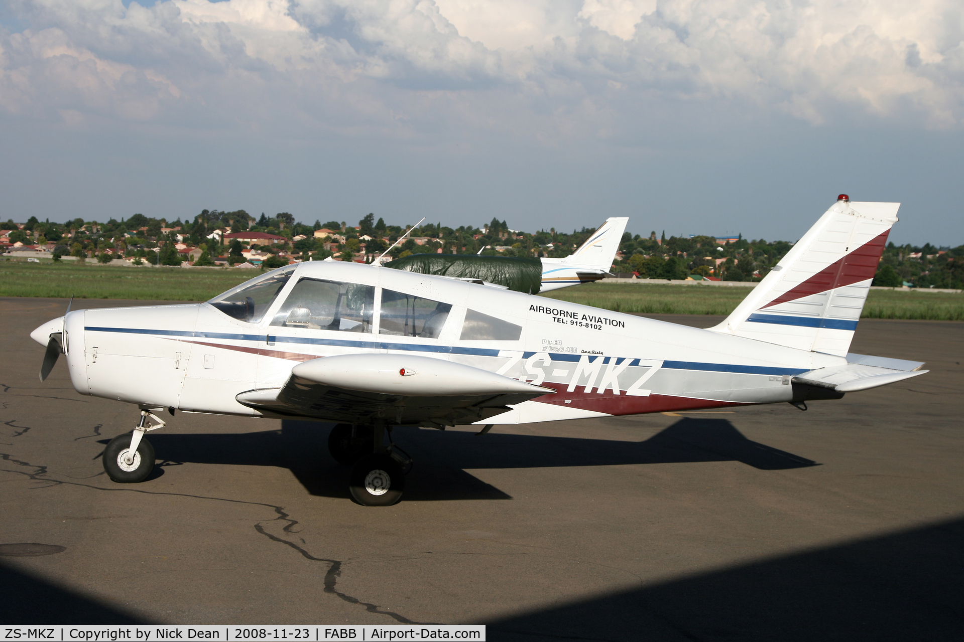 ZS-MKZ, Piper PA-28-160 Cherokee Cherokee C/N 28-65, FABB Brakpan South Africa