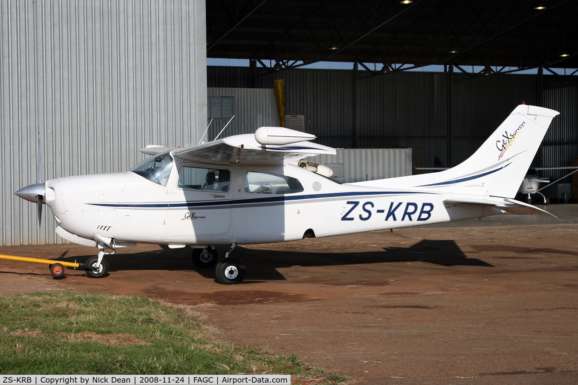 ZS-KRB, Cessna 210N Centurion C/N 21064128, FAGC