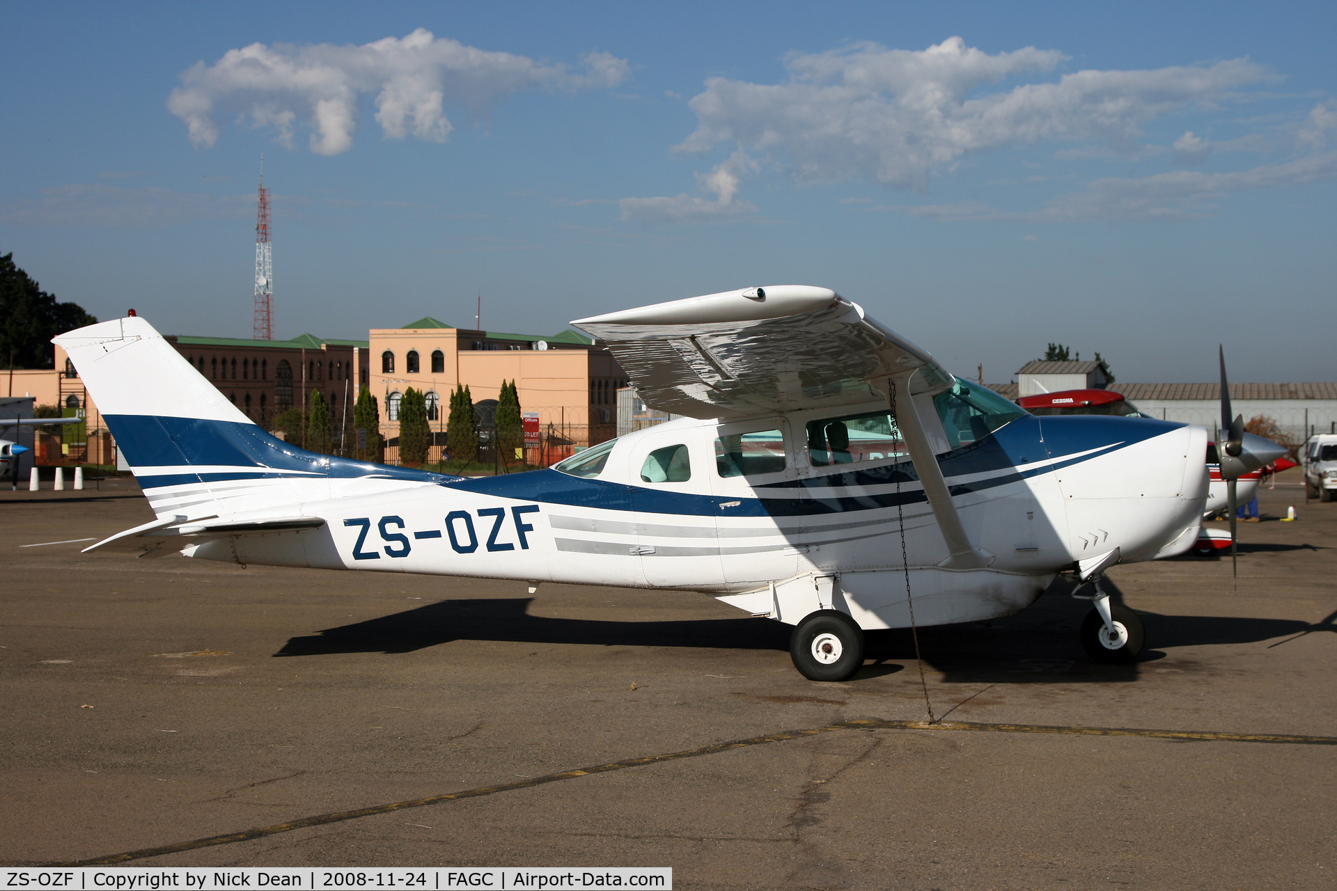 ZS-OZF, Cessna U206C Super Skywagon C/N U206-1160, FAGC