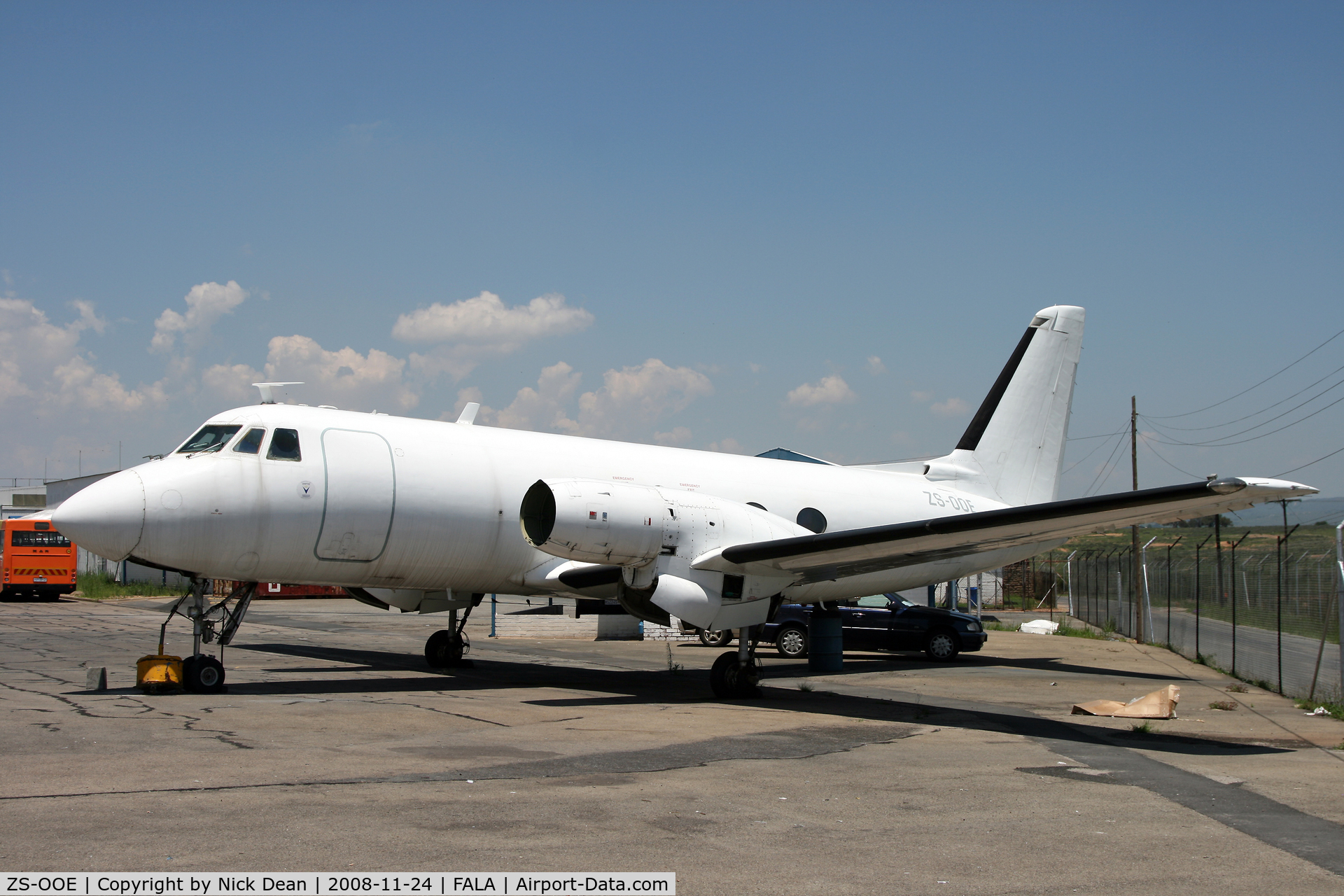 ZS-OOE, 1959 Grumman G-159 Gulfstream 1 C/N 005, FALA