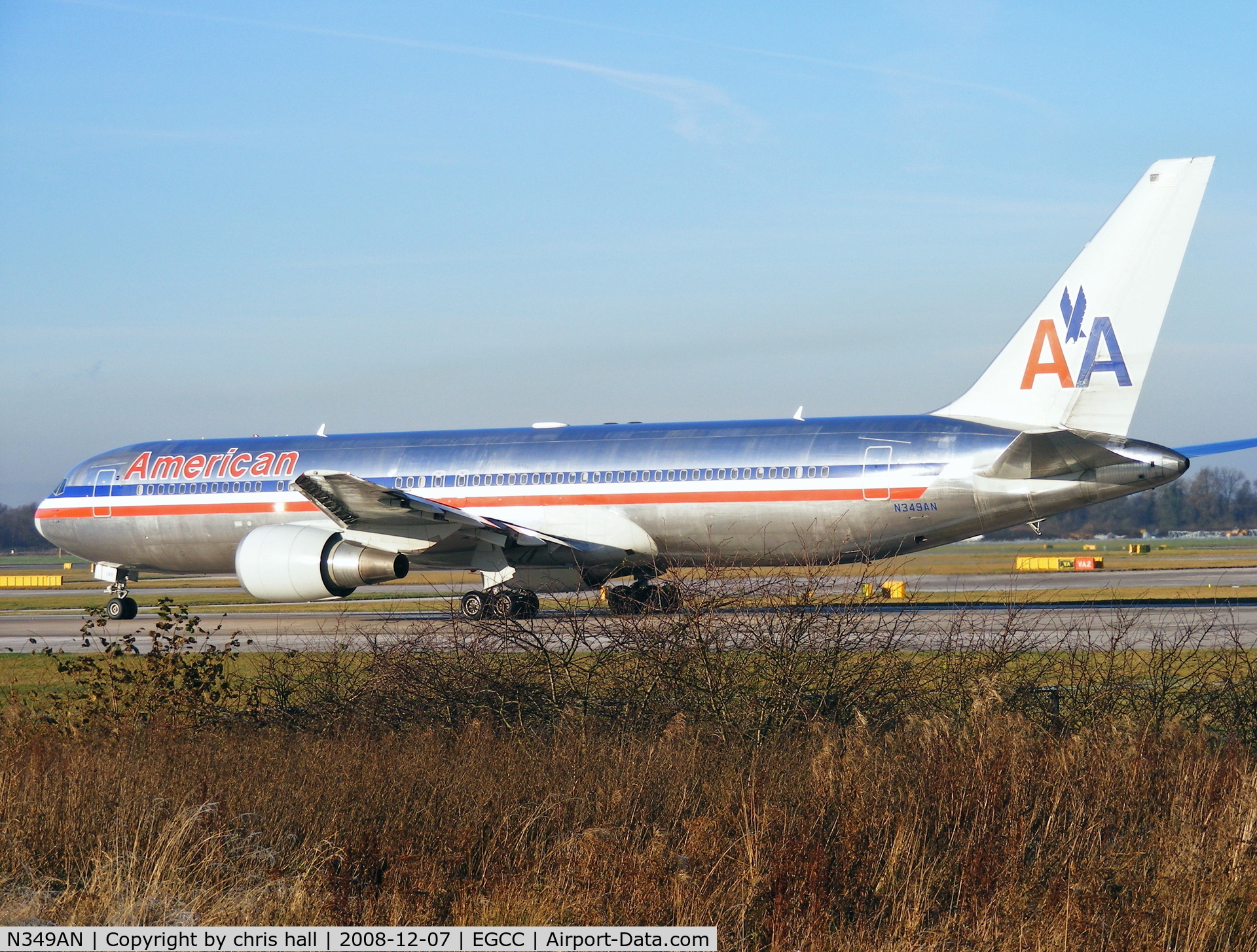 N349AN, 2003 Boeing 767-323 C/N 33088, America Airlines