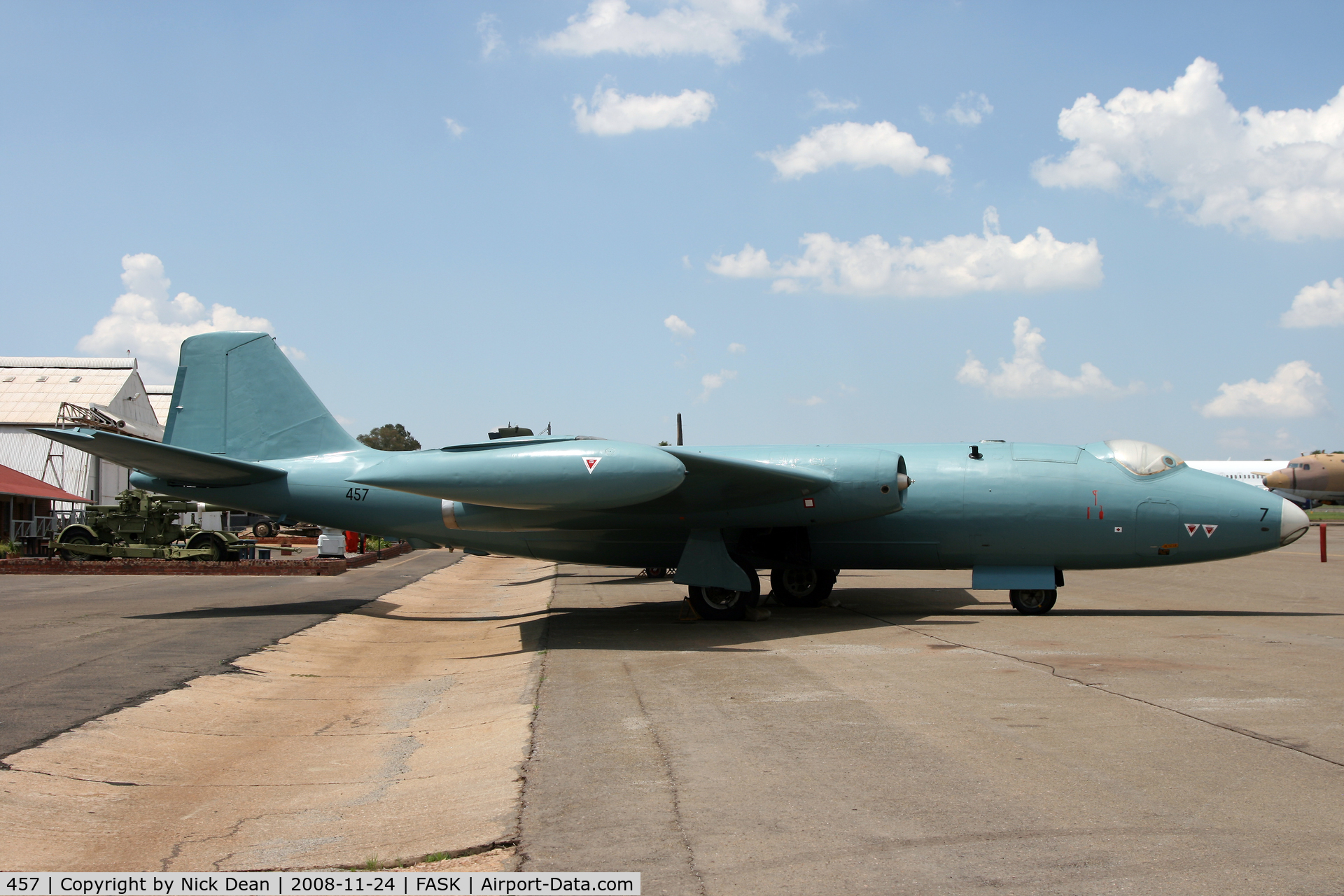 457, 1953 English Electric Canberra T.4 C/N EEP71543, FASK Swartkop AFB Museum
