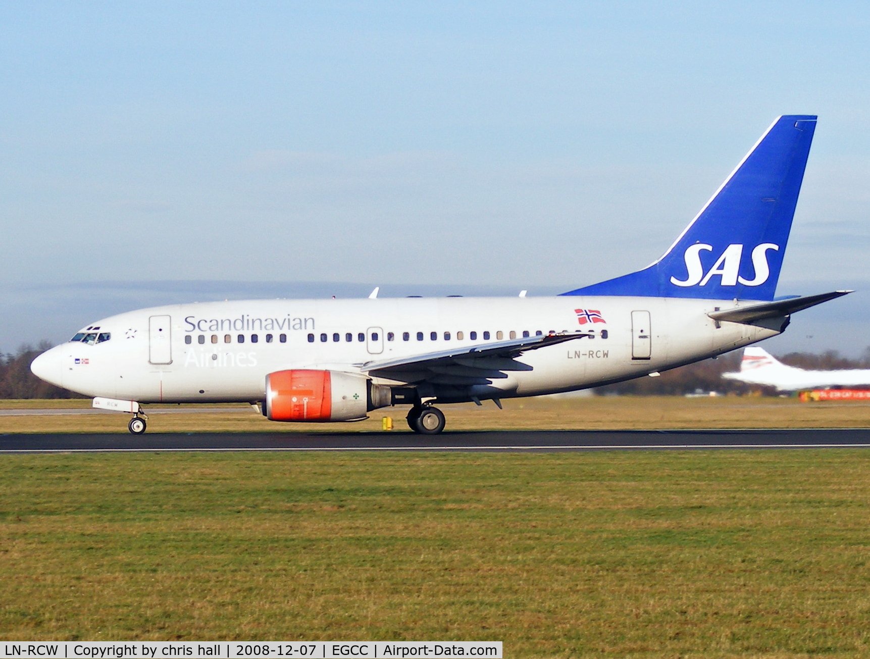LN-RCW, 1999 Boeing 737-683 C/N 28308, Scandinavian