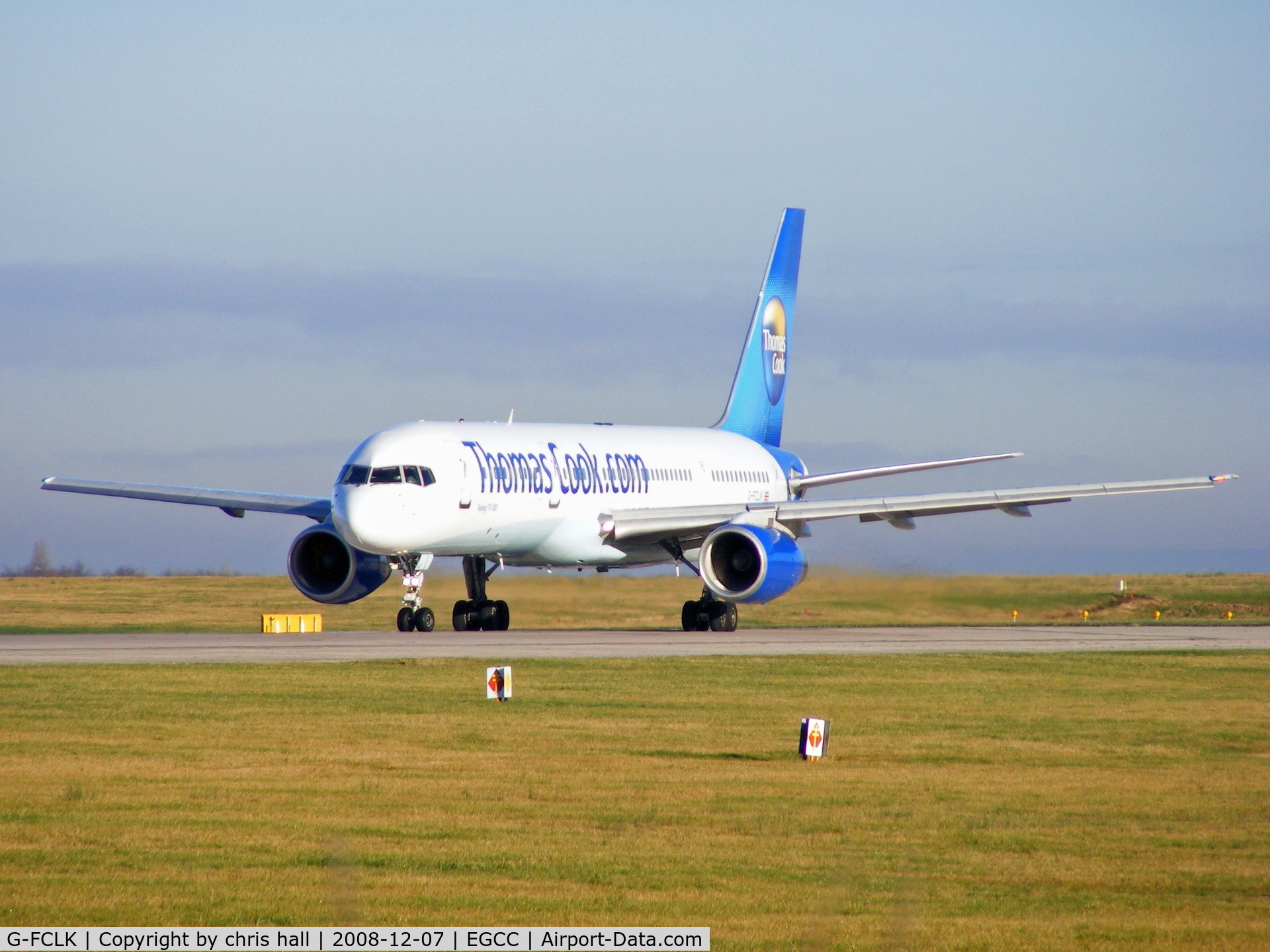 G-FCLK, 1993 Boeing 757-2Y0 C/N 26161, Thomas Cook