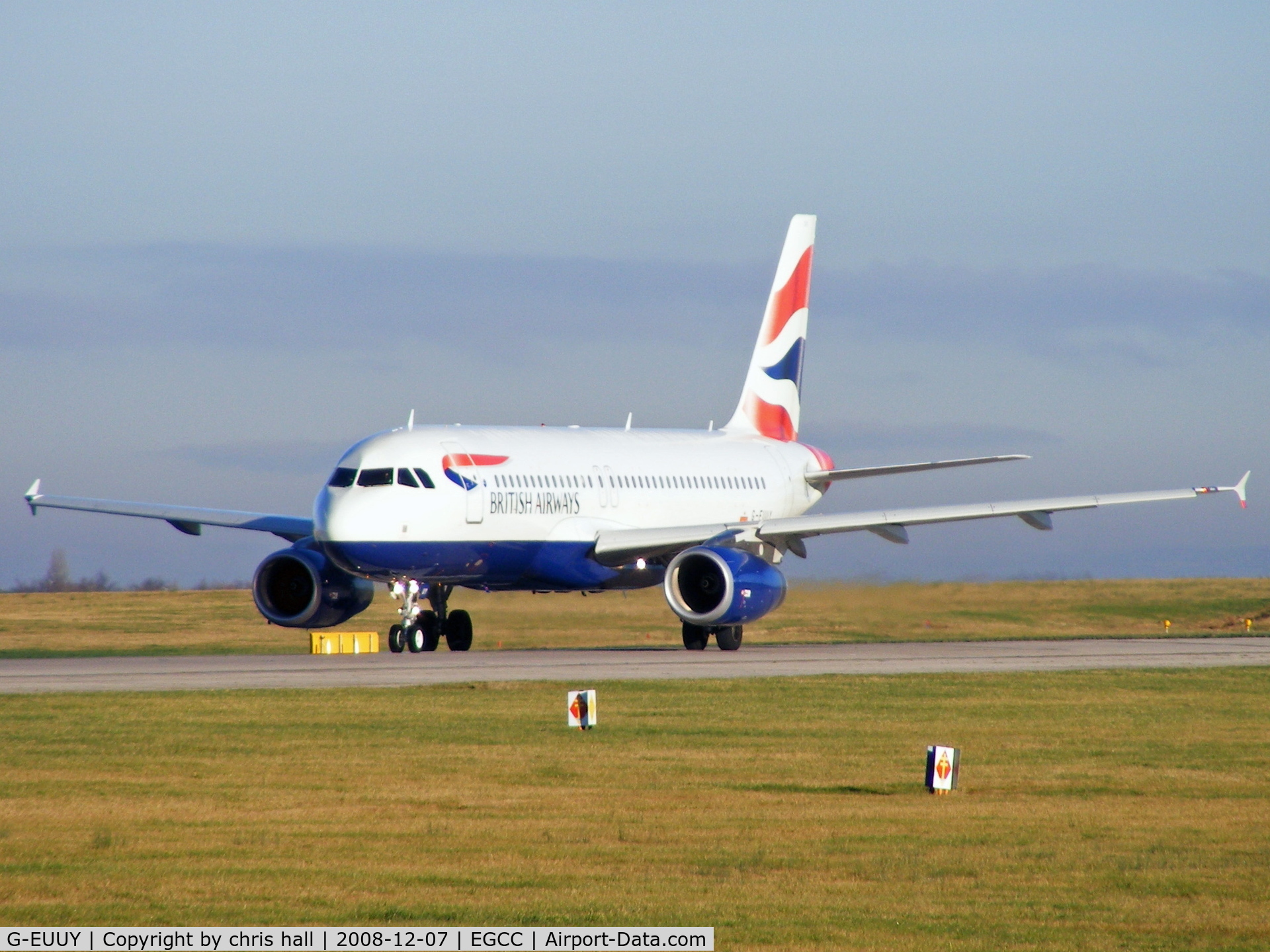 G-EUUY, 2008 Airbus A320-232 C/N 3607, British Airways