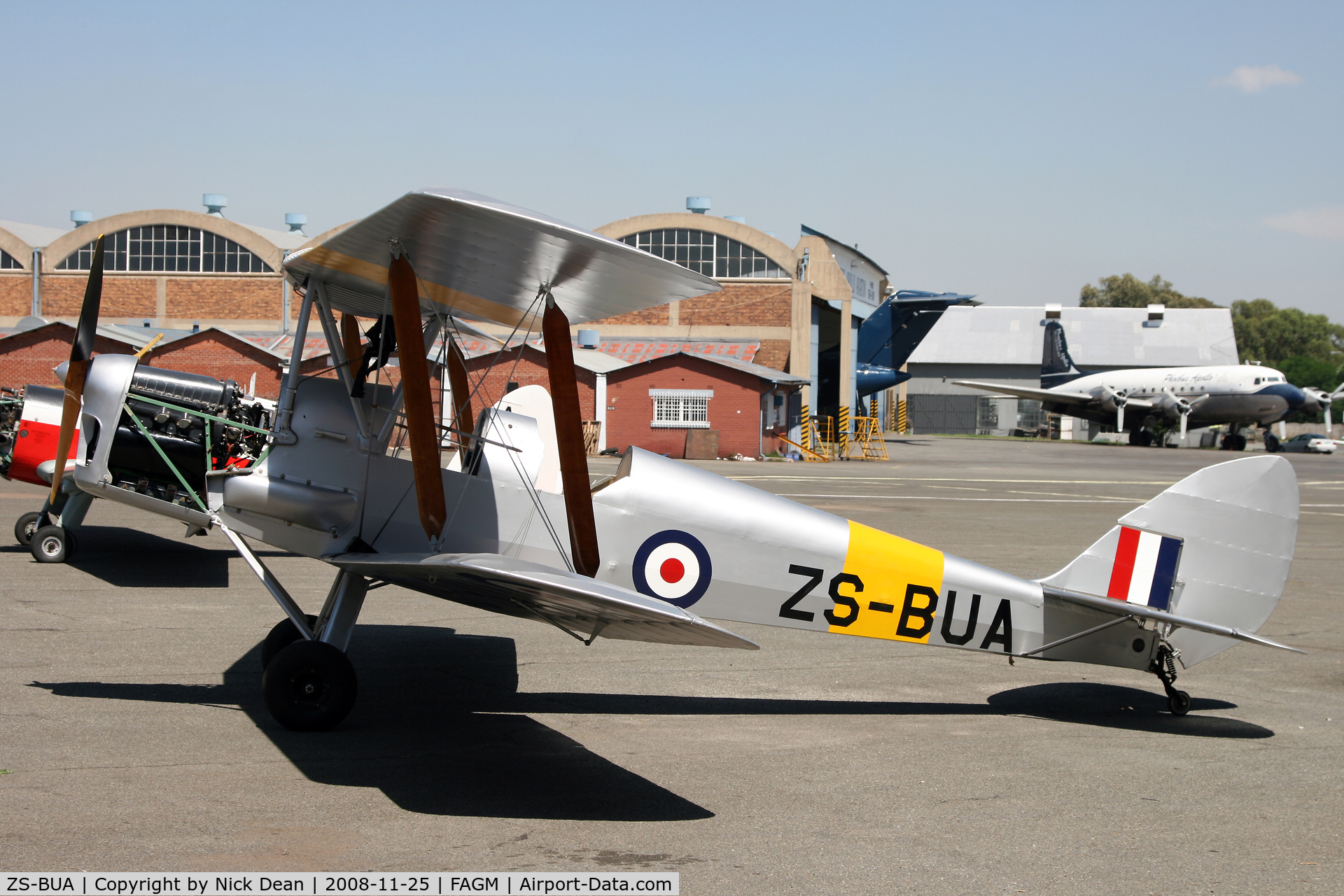 ZS-BUA, De Havilland Australia DH-82A Tiger Moth C/N DHA752, FAGM