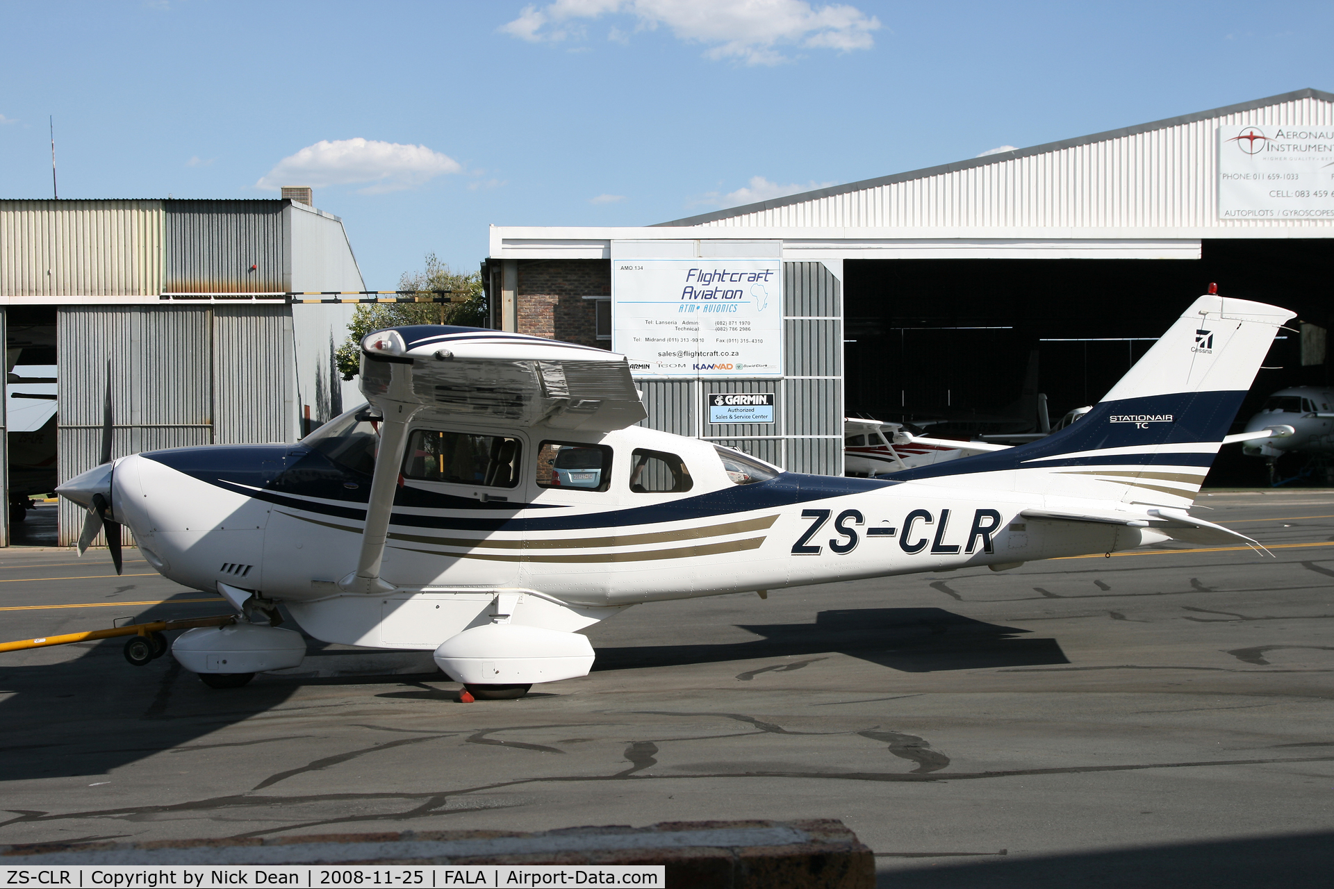 ZS-CLR, 2004 Cessna T206H Turbo Stationair C/N T20608508, FALA (W/O Jan 10th 2009 en-route Limpopo-Lanseria VMC into IMC with subsequent death spiral one soul on board fatal)