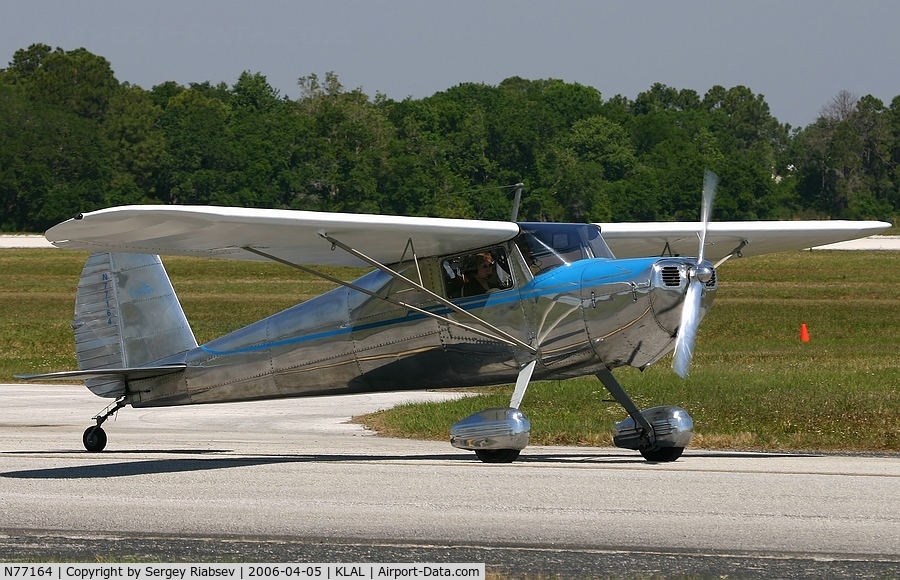 N77164, 1946 Cessna 120 C/N 11626, Sun-n-fun 2006