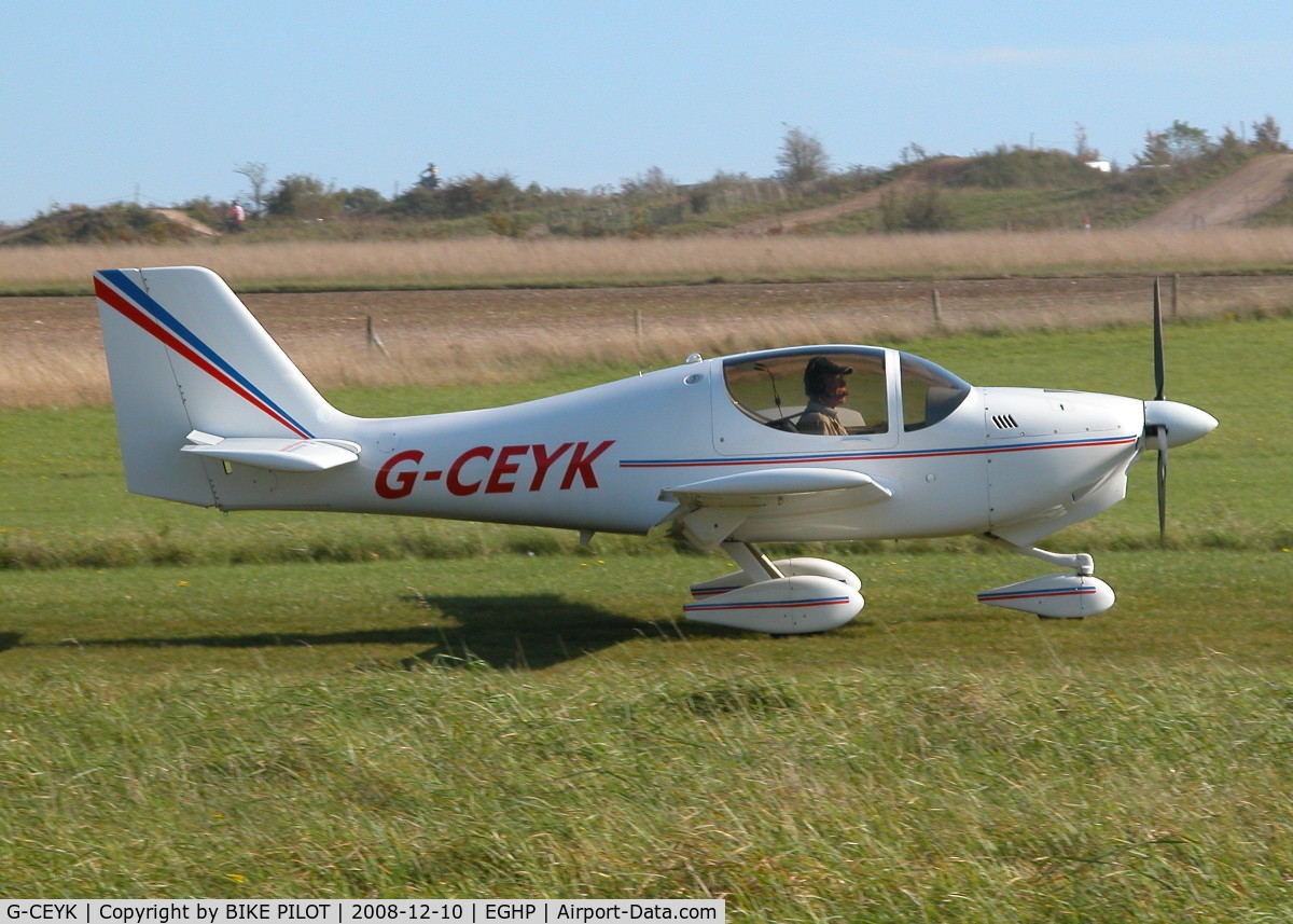 G-CEYK, 2008 Europa XS Tri-Gear C/N PFA 247-14476, POPHAM END OF SEASON FLY-IN 2008.