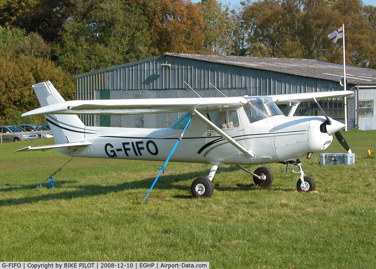 G-FIFO, 1981 Cessna 152 C/N 152-85177, NO HE WAS'NT. POPHAM END OF SEASON FLY-IN 2008.