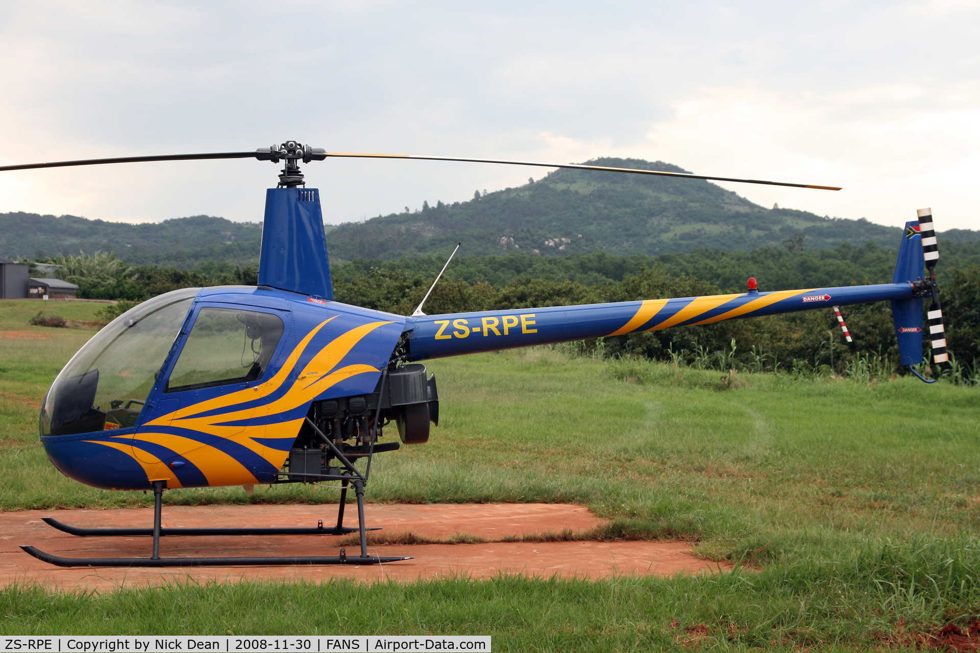 ZS-RPE, 2003 Robinson R22 Beta BII C/N 3455, FANS