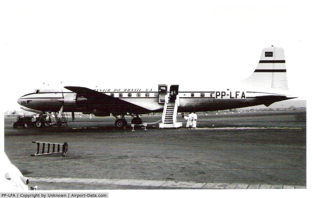 PP-LFA, 1958 Douglas DC-6A C/N 45527, Panair do Brasil