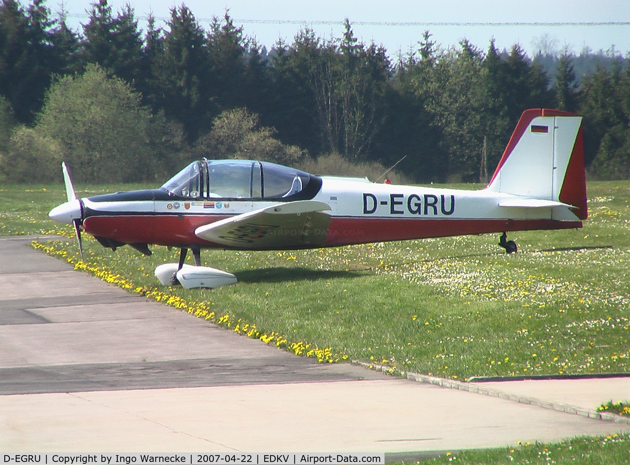 D-EGRU, 1964 Oberlerchner Job 15-180/2 C/N 055, Oberlerchner Job 15 at Dahlemer Binz Airfield