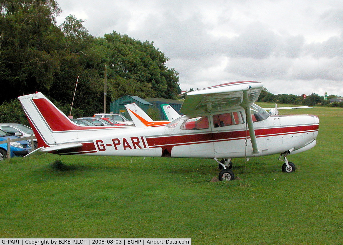 G-PARI, 1980 Cessna 172RG Cutlass RG Cutlass RG C/N 172RG-0010, CUTLASS WITHOUT ITS BLADES. MICROLIGHT TRADE FAIR