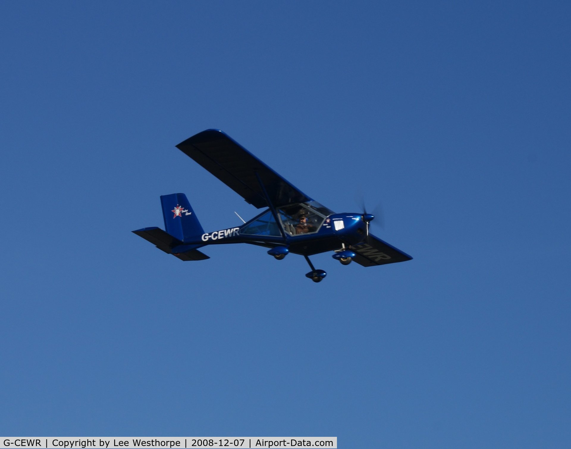 G-CEWR, 2008 Aeroprakt A-22L Foxbat C/N PFA 317A-14736, Flying over Lizard Hill, Shifnal, Shropshire.