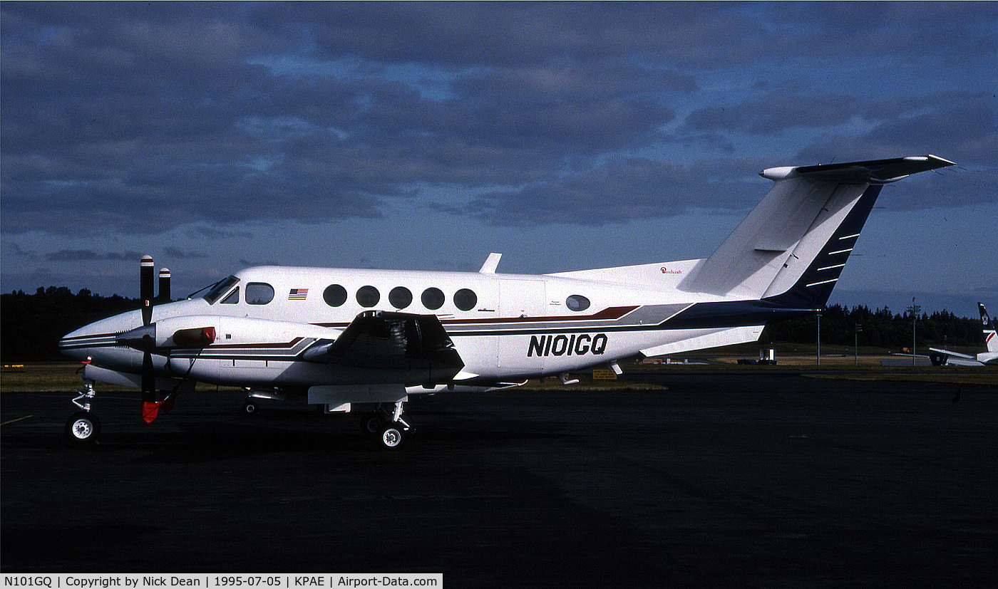 N101GQ, 1978 Beech 200 C/N BB-427, KPAE