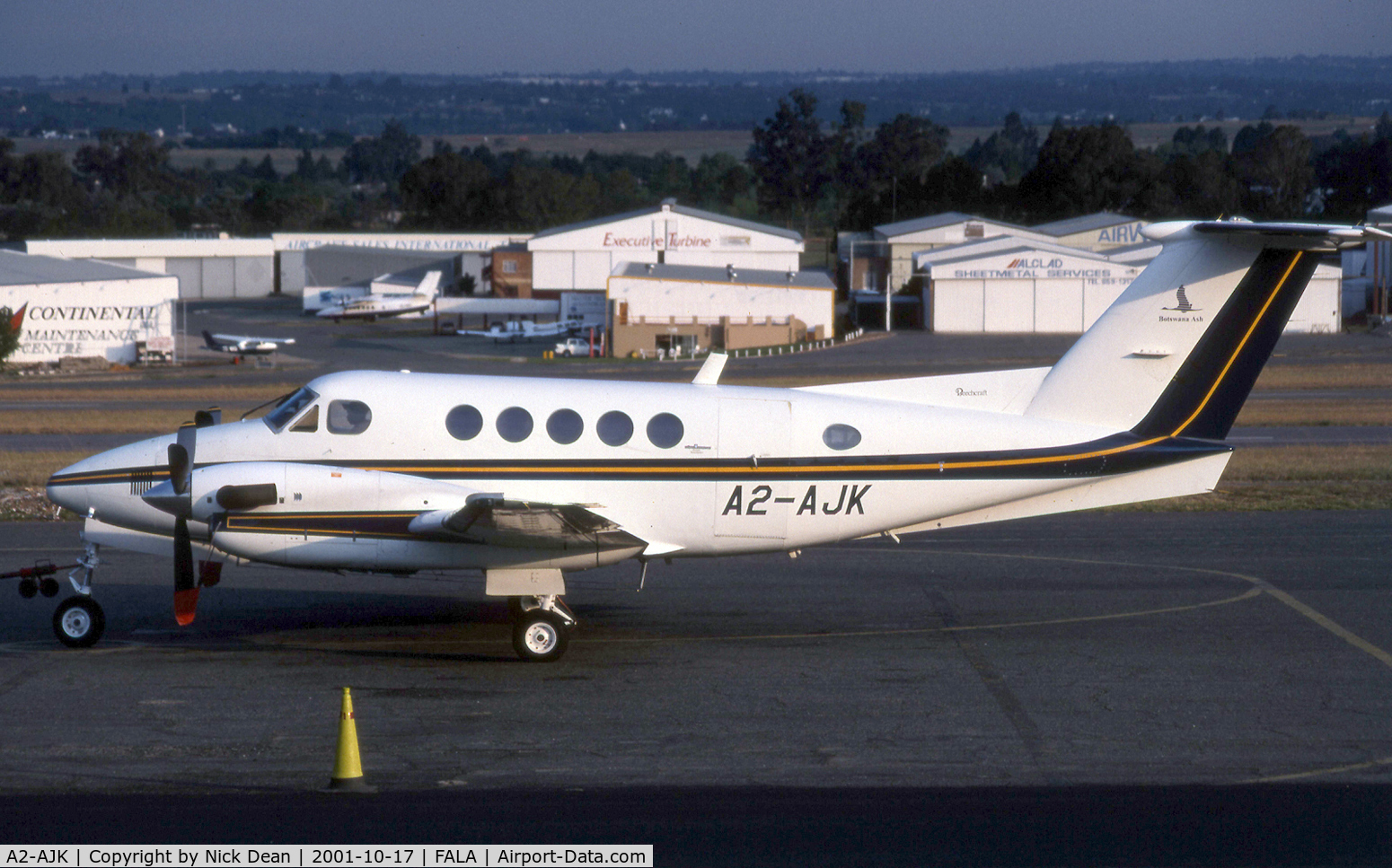A2-AJK, 1980 Beech 200 Super King Air C/N BB-704, FALA