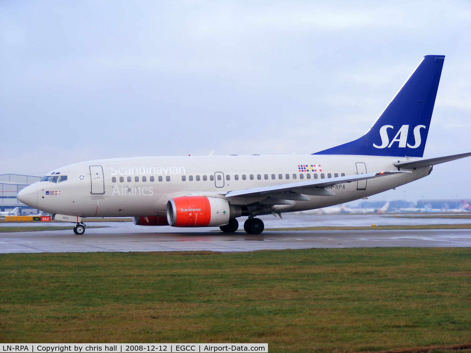 LN-RPA, 1998 Boeing 737-683 C/N 28290, Scandinavian