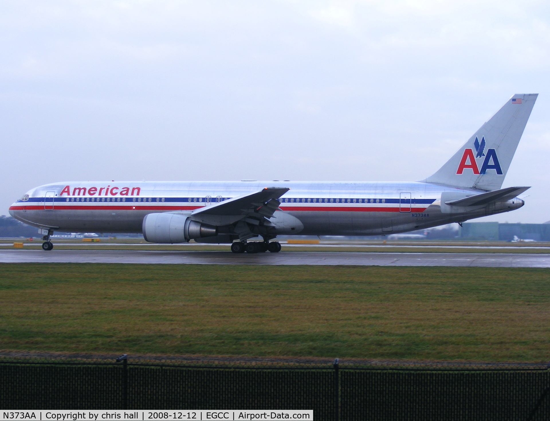 N373AA, 1992 Boeing 767-323 C/N 25200, America Airlines