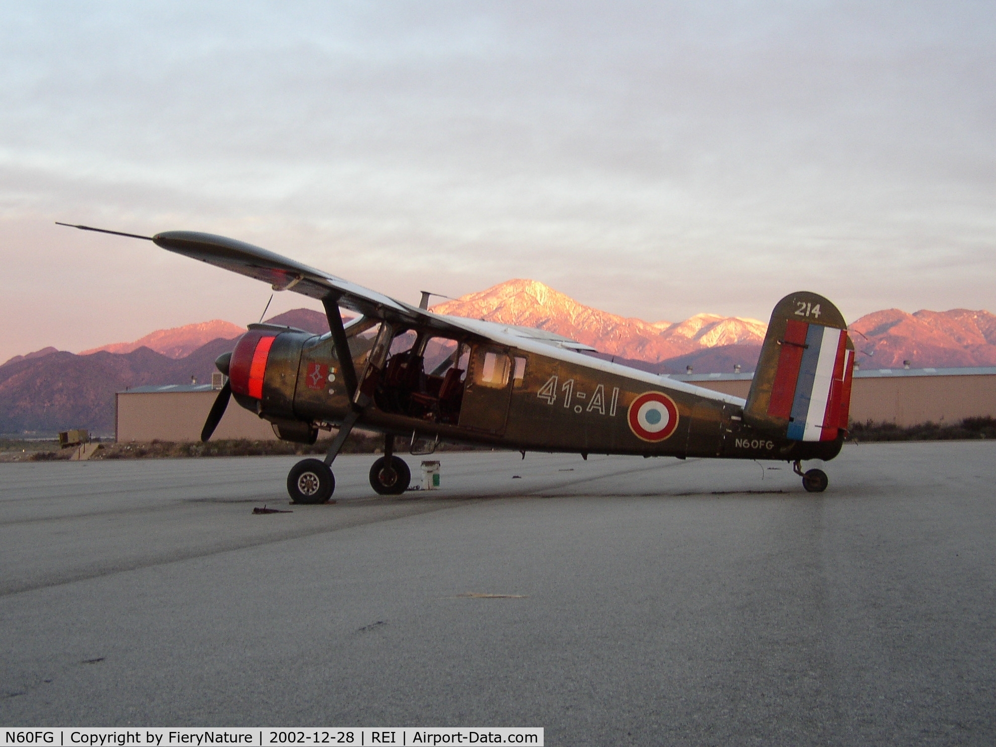 N60FG, Max Holste MH-1521M Broussard C/N 214, CharleyZulu's Frog.