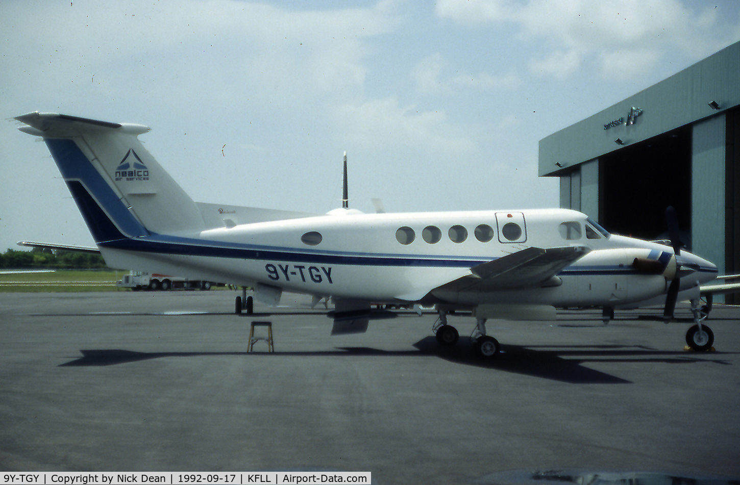 9Y-TGY, 1982 Beech 200 Super King Air C/N BB-1048, KFLL (Currently registered in the UK as G-FPLB)