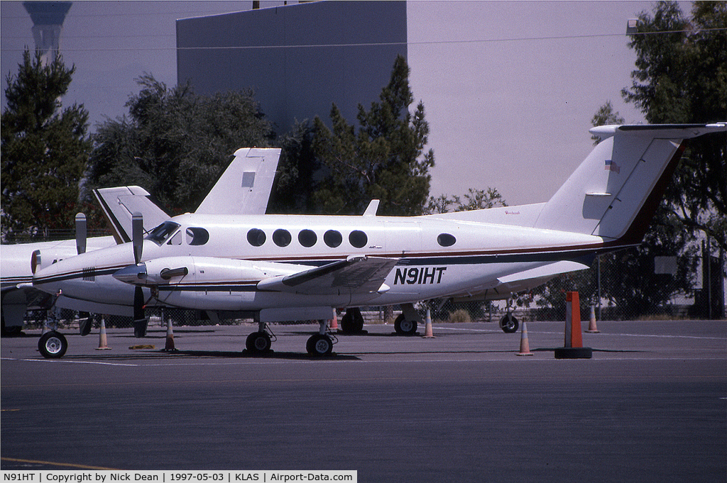 N91HT, 1984 Beech B200 King Air C/N BB-1183, KLAS