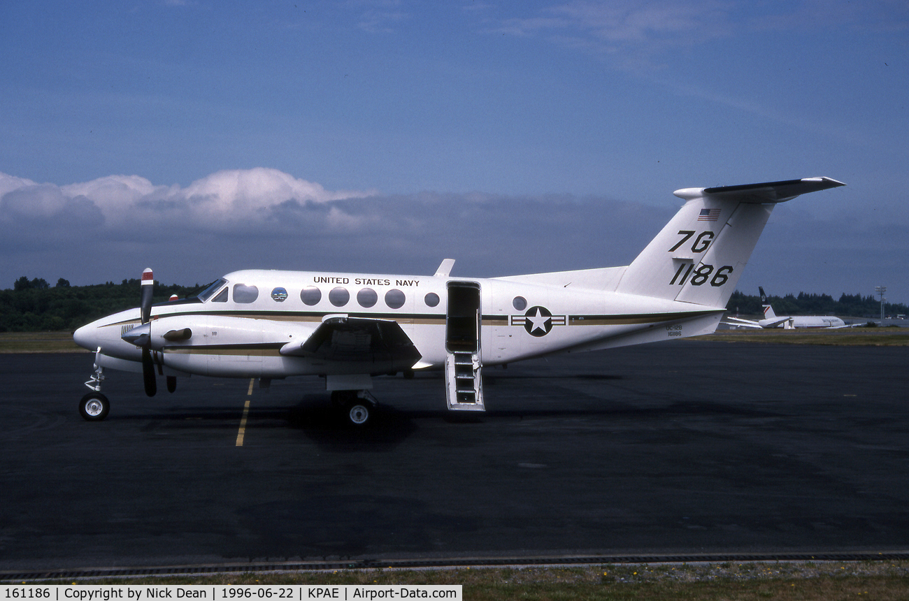 161186, 1974 Beech UC-12B Huron C/N BJ-2, KPAE (Stored AMARC)