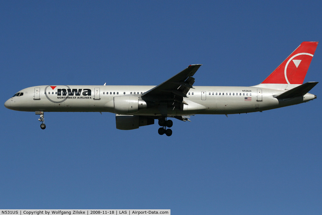 N531US, 1988 Boeing 757-251 C/N 23846, visitor