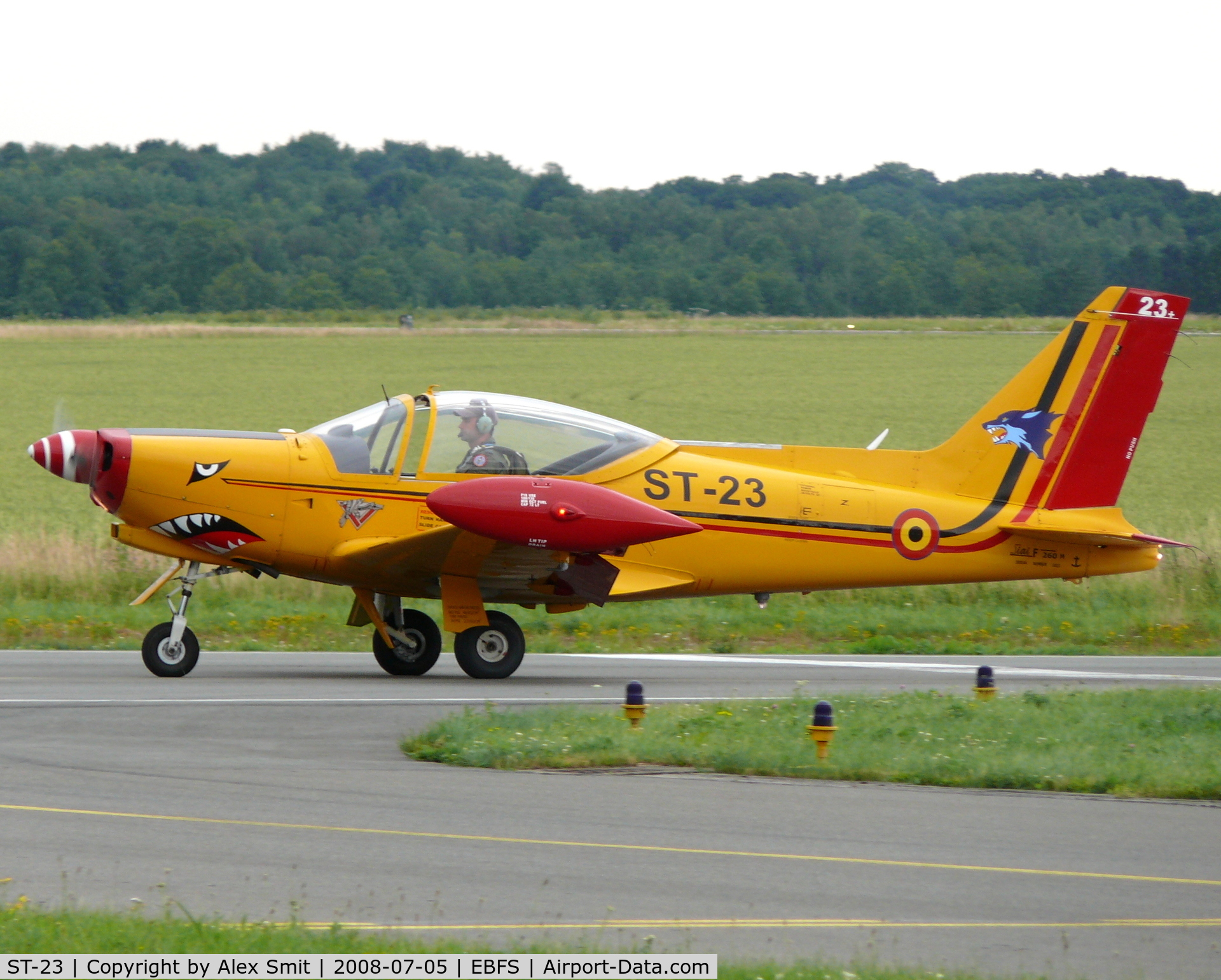 ST-23, SIAI-Marchetti SF-260M C/N 10-23, SIAI-Marchetti SF260M ST23 Belgian Air Component