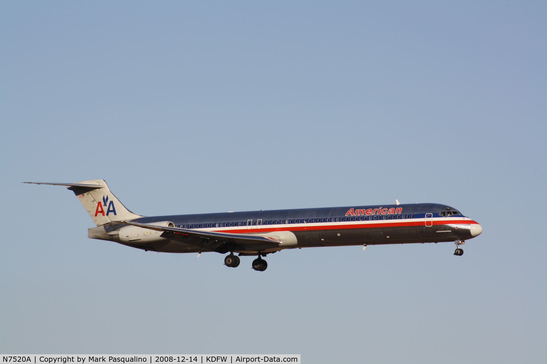 N7520A, 1990 McDonnell Douglas MD-82 (DC-9-82) C/N 49897, MD-82