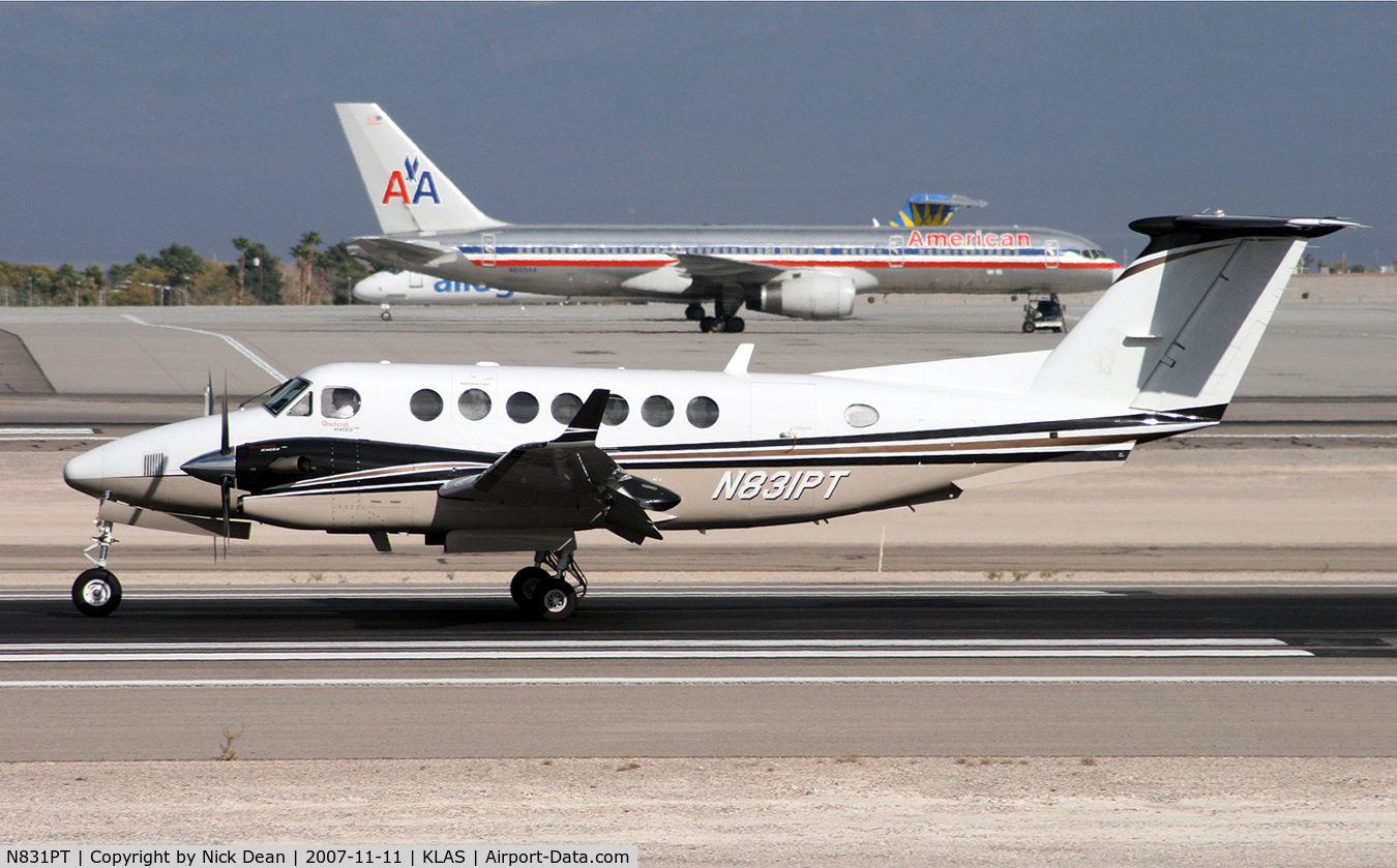 N831PT, 2006 Beech B350 Super King Air C/N FL-487, KLAS