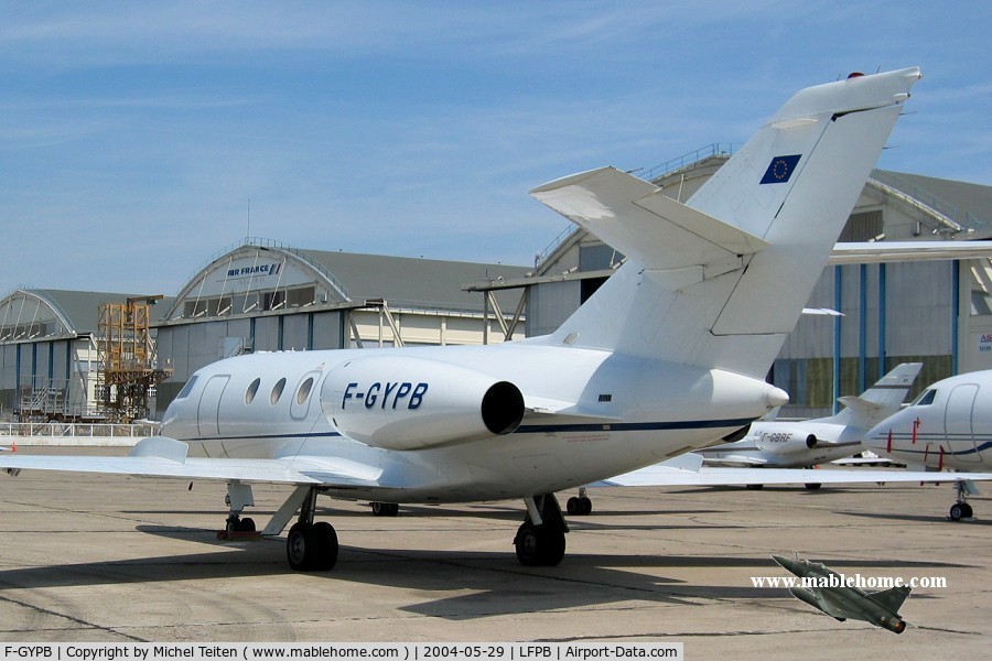 F-GYPB, 1974 Dassault Falcon (Mystere) 20E C/N 307, Aero Service