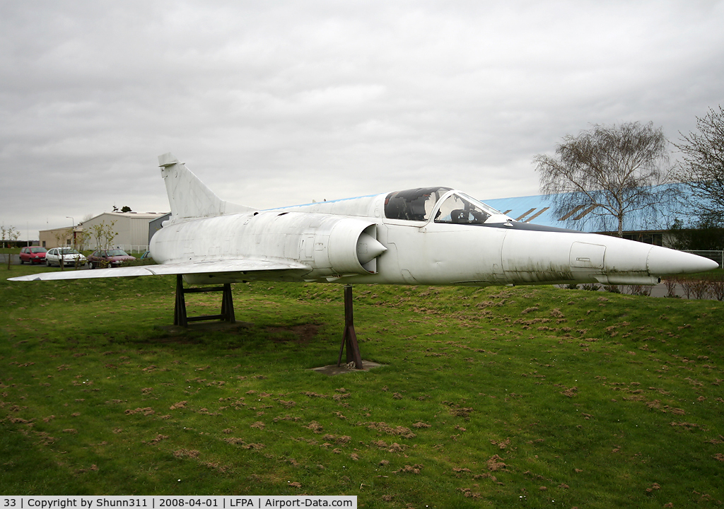 33, Dassault Mirage 5F C/N 33, Mirage V preserved in this airfield...