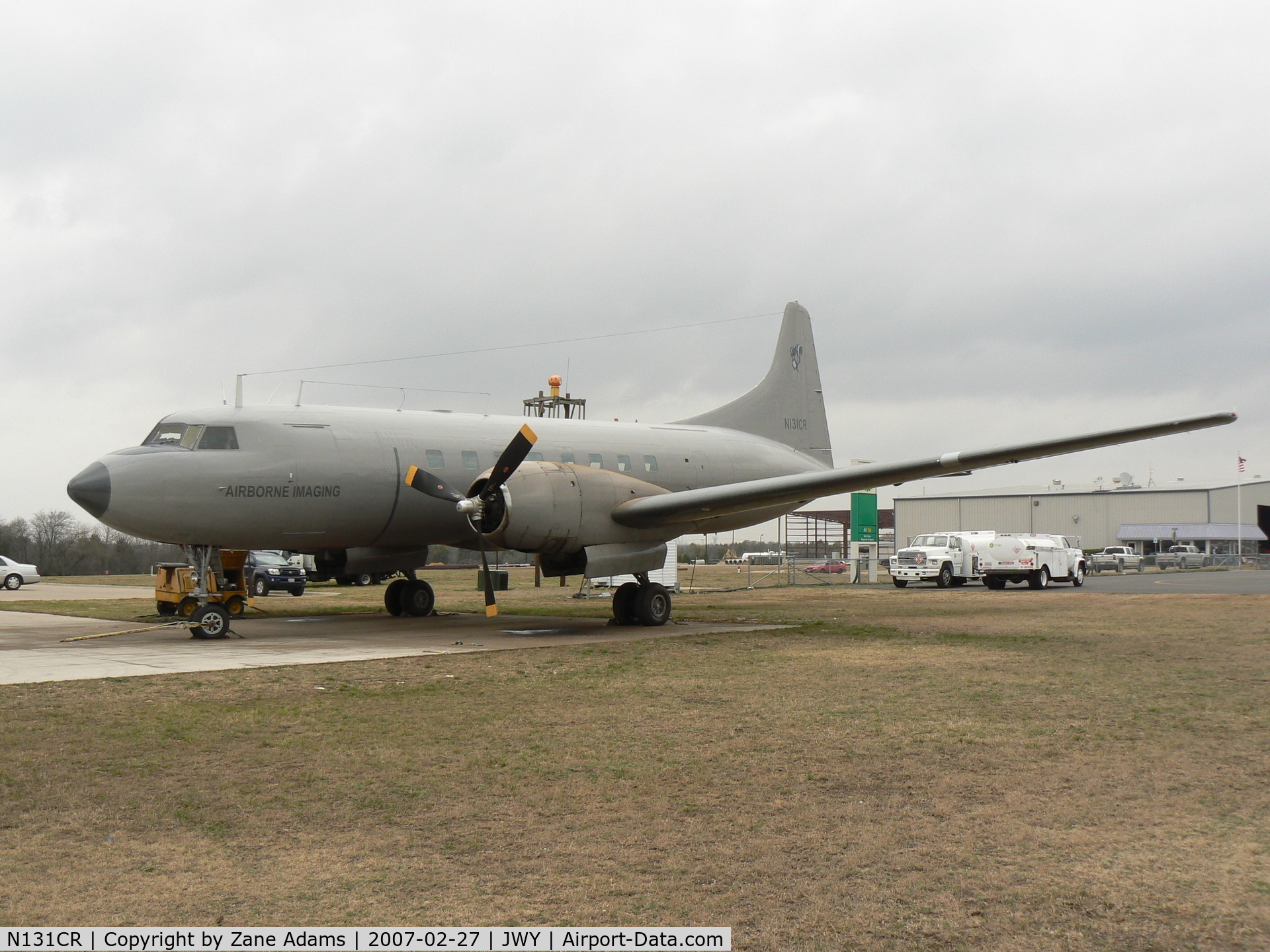 N131CR, 1955 Convair C-131B Samaritan C/N 271, Airborne Imaging Convair C-131B at Midlothian Airport.