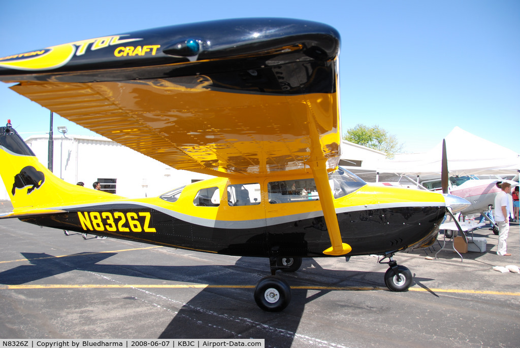 N8326Z, 1963 Cessna 210-5A(205A) C/N 205-0326, Parked on display.