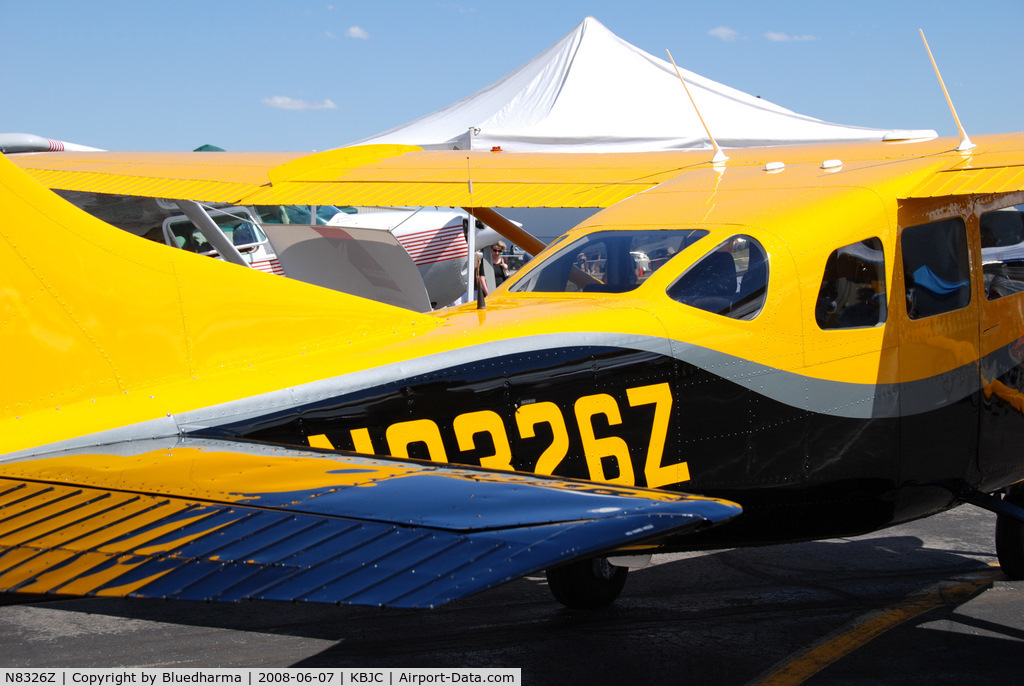 N8326Z, 1963 Cessna 210-5A(205A) C/N 205-0326, Parked on display.