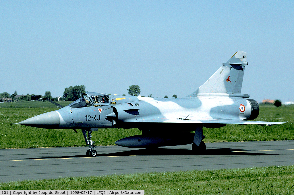 101, Dassault Mirage 2000C C/N 363, seen on the Cambrai air day