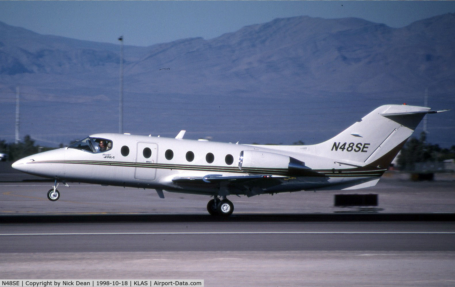 N48SE, 1992 Beech 400A Beechjet C/N RK-48, KLAS