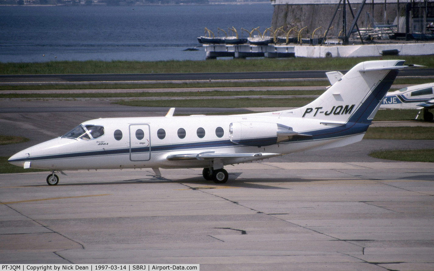PT-JQM, 1993 Beechcraft 400A Beechjet C/N RK-63, SBRJ (RK-63 Currently registered N304JR)